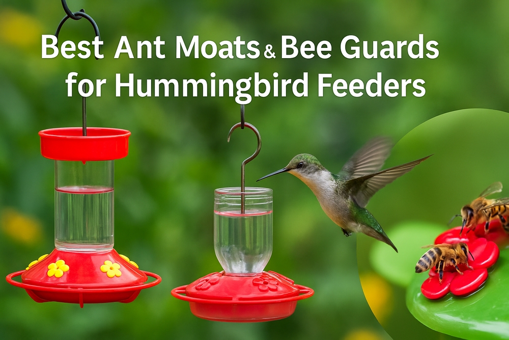 img of Best Ant Moats & Bee Guards for Hummingbird Feeders – Expert Picks