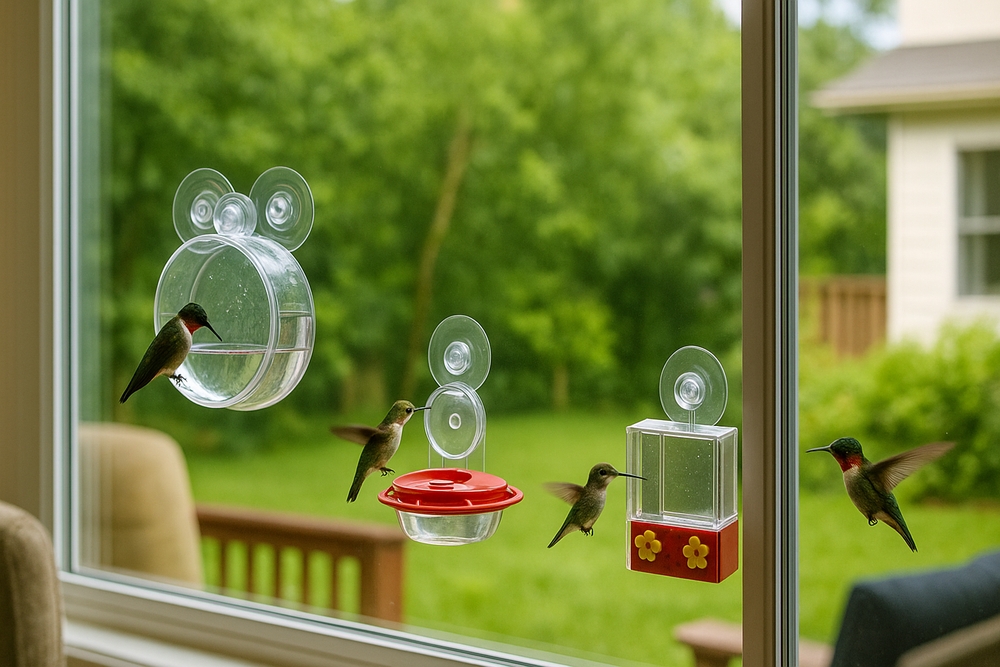 img of Best Window-Mounted Hummingbird Feeders for Small Spaces – Expert Picks