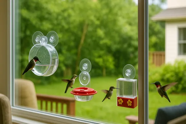 img of Best Window-Mounted Hummingbird Feeders for Small Spaces – Expert Picks