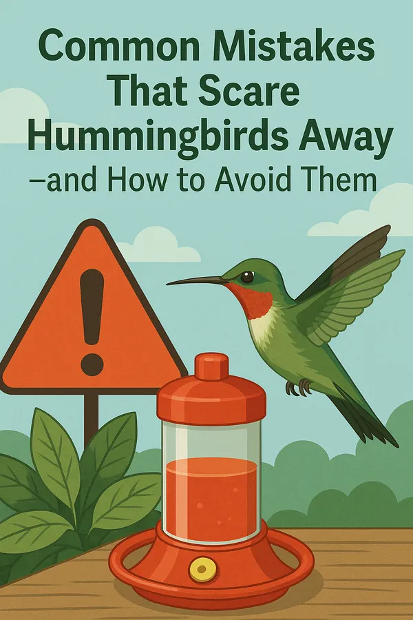 img of 5 Common Mistakes That Scare Off Hummingbirds (And How to Fix Them)