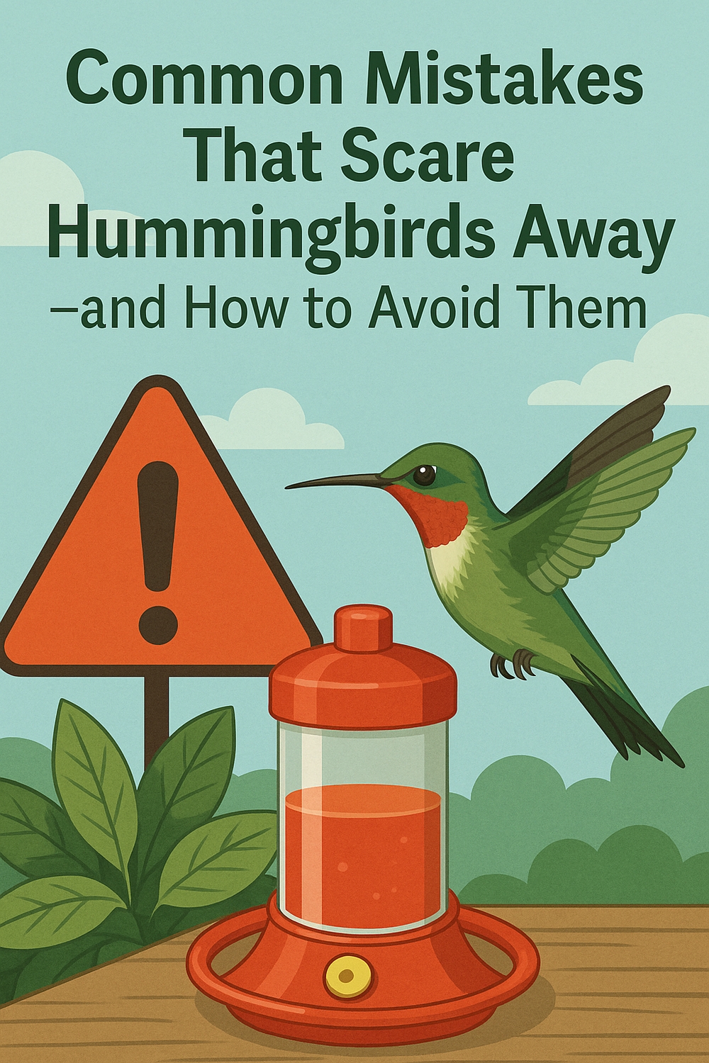 img of 5 Common Mistakes That Scare Off Hummingbirds (And How to Fix Them)