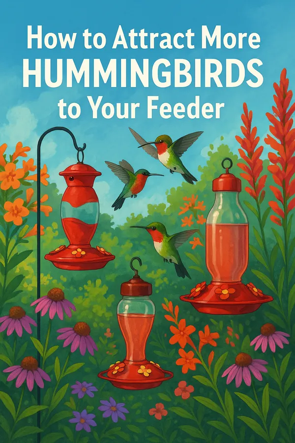 img of How to Attract More Hummingbirds to Your Feeder – Expert Tips & Amazon Picks