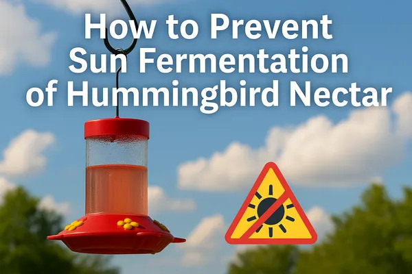 img of How to Keep Nectar Fresh in Hot Weather (Stop Fermentation)