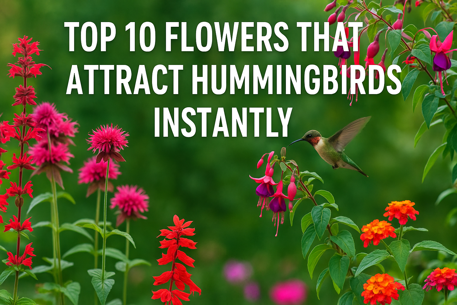 Top 10 Flowers That Attract Hummingbirds Instantly (Native & Easy ...