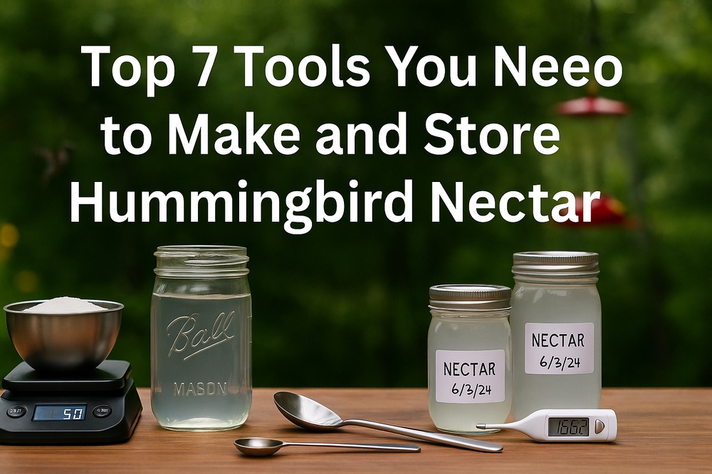 img of Top 7 Tools for Making & Storing Hummingbird Nectar Safely – Expert Picks
