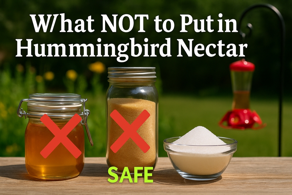 img of What NOT to Put in Hummingbird Nectar – Avoid Harmful Ingredients